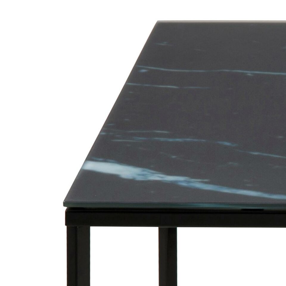 Stakleni stolić za dnevni boravak Alisma, dimenzije 80 x 80 x 45 cm, VIŠE BOJA