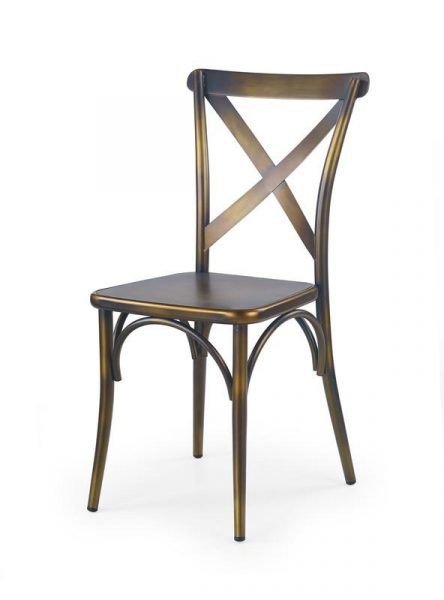 Blagovaonska stolica K205 bakrene boje