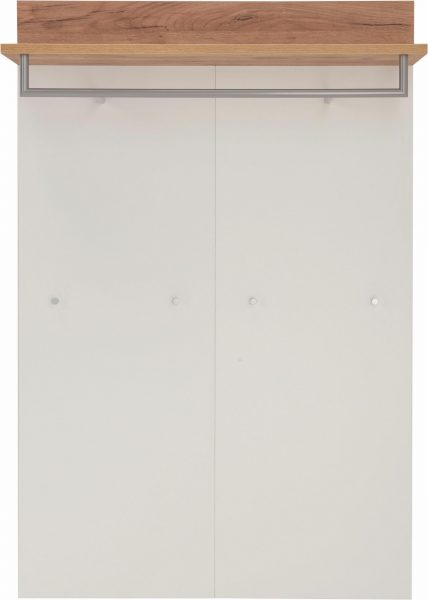 garderobni panel Topix bijela-hrast