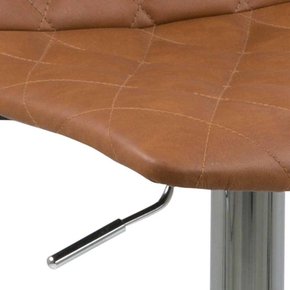 Barski stol Emu, dimenzije 40 x 47.5 x 110 cm, RJAVA