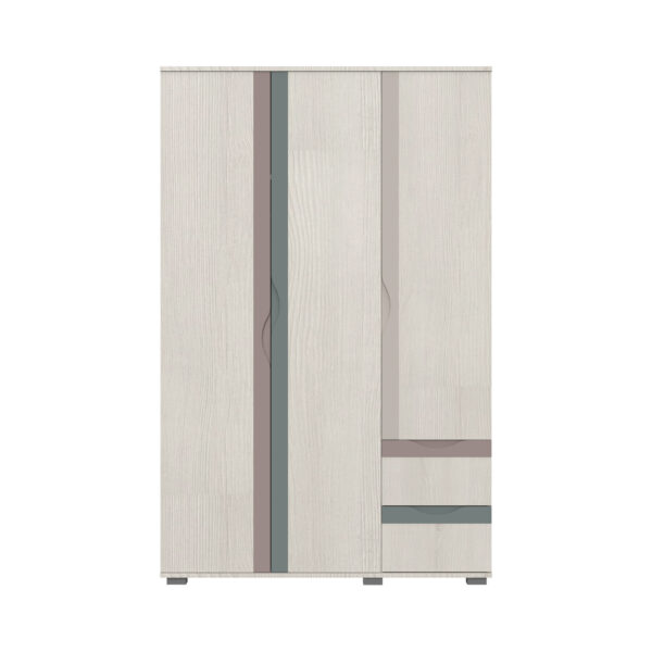 Garderobna omara Kiki JOY G32, dimenzija 128 x 56 x 200 cm