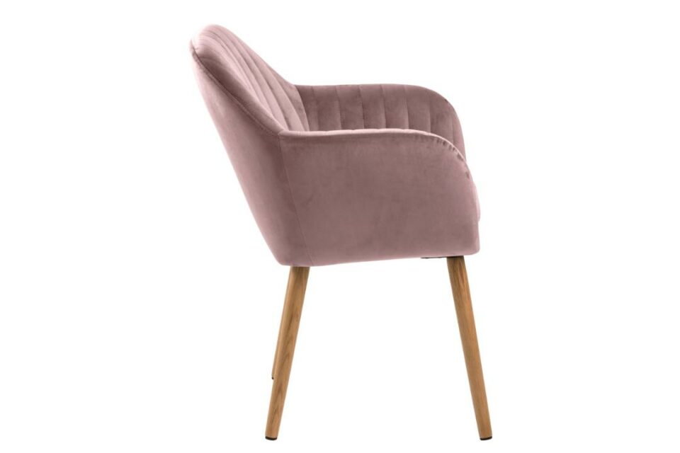Tapecirana Blagovaonska stolica  Emilia, baršun tkanina, više boja