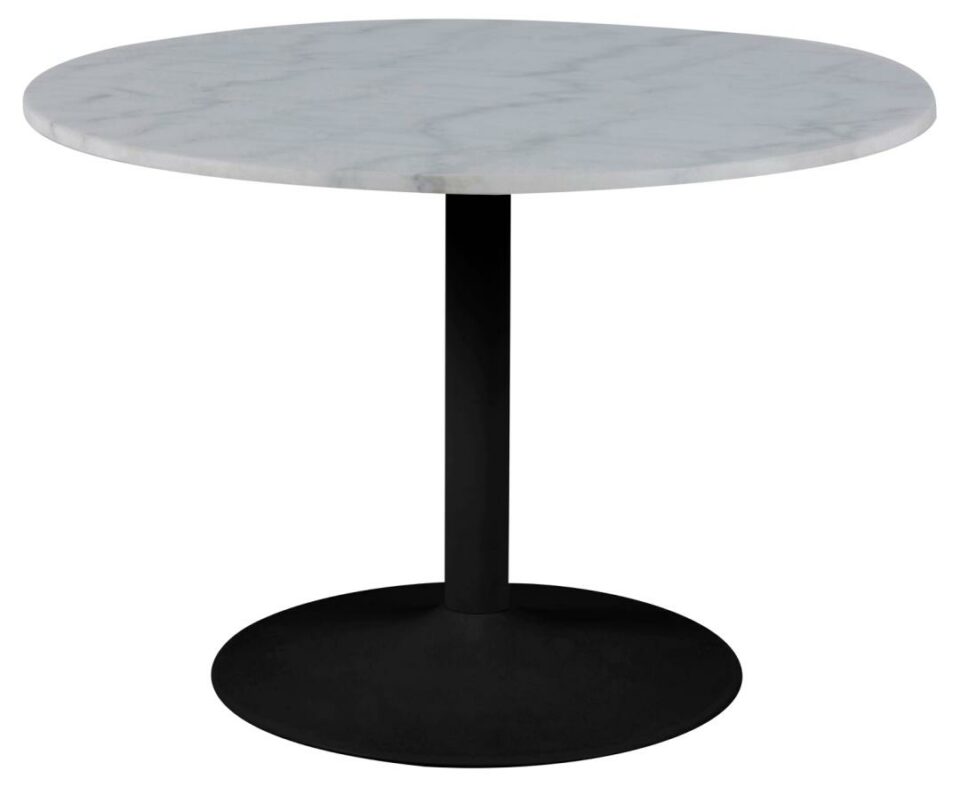 Okrogla jedilniška miza Tarifa, več barv - Črna