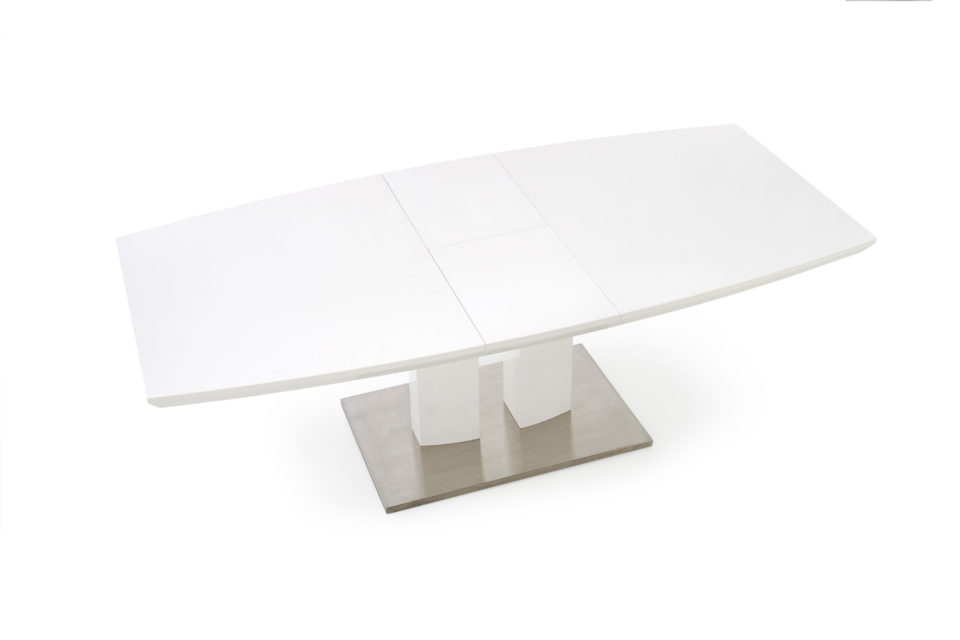 Pravokutni blagovaonski stol Lorenzo, na razvlačenje, bijel