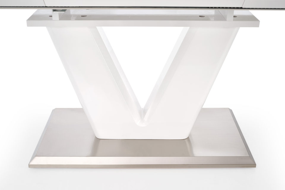 Pravokutni blagovaonski stol Mistral, na razvlačenje, bijel