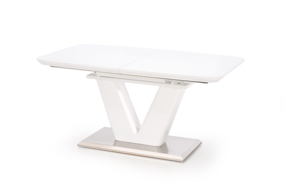 Pravokutni blagovaonski stol Mistral, na razvlačenje, bijel