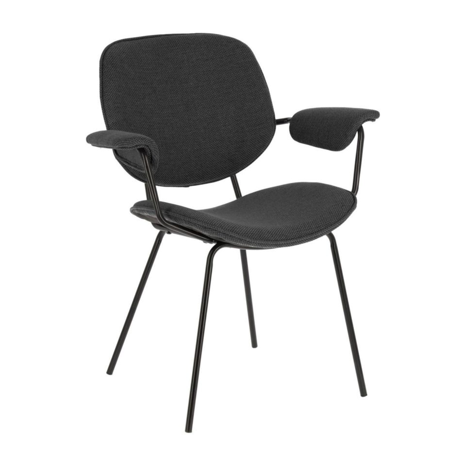 Metalna blagovaonska stolica Naiquen, dvije boje