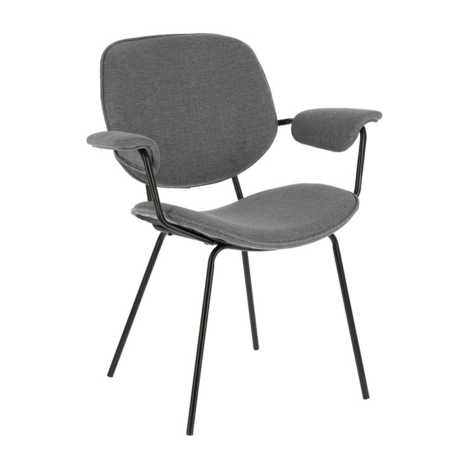 Metalna blagovaonska stolica Naiquen, dvije boje
