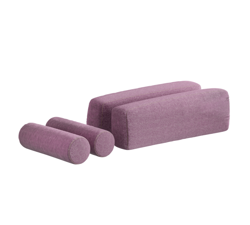 Komplet jastuka za sofa krevet, VIŠE BOJA - Ružičasta
