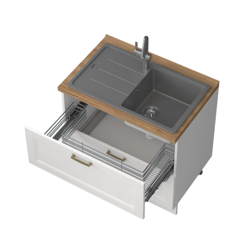 Kuhinjska donji ormarić za ugradni sudoper Tara R-80-2MZ/4