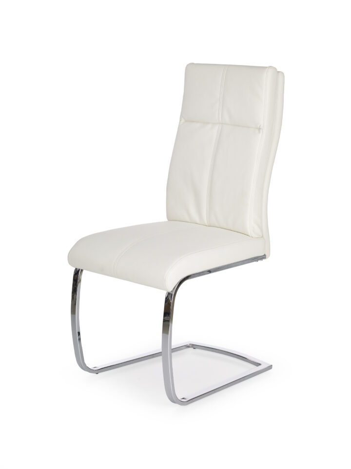 Metalna blagovaonska stolica K231, više boja - Bijela