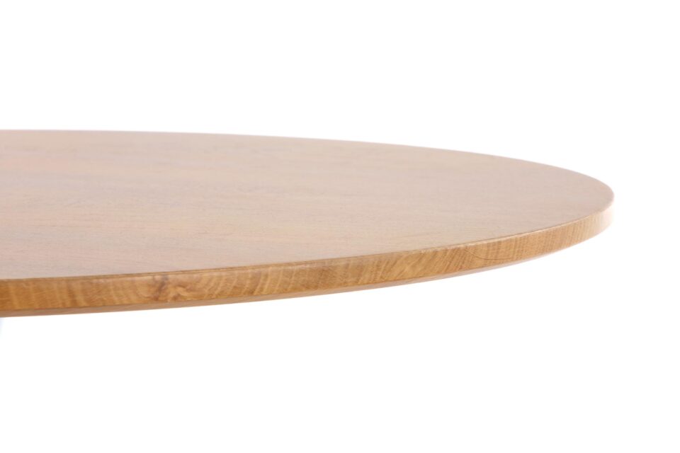 STING table, color: top - golden oak, legs - white