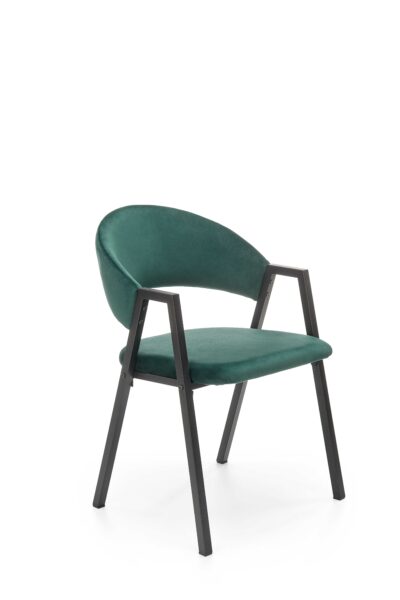 Metalna blagovaonska stolica K473 - Zelena