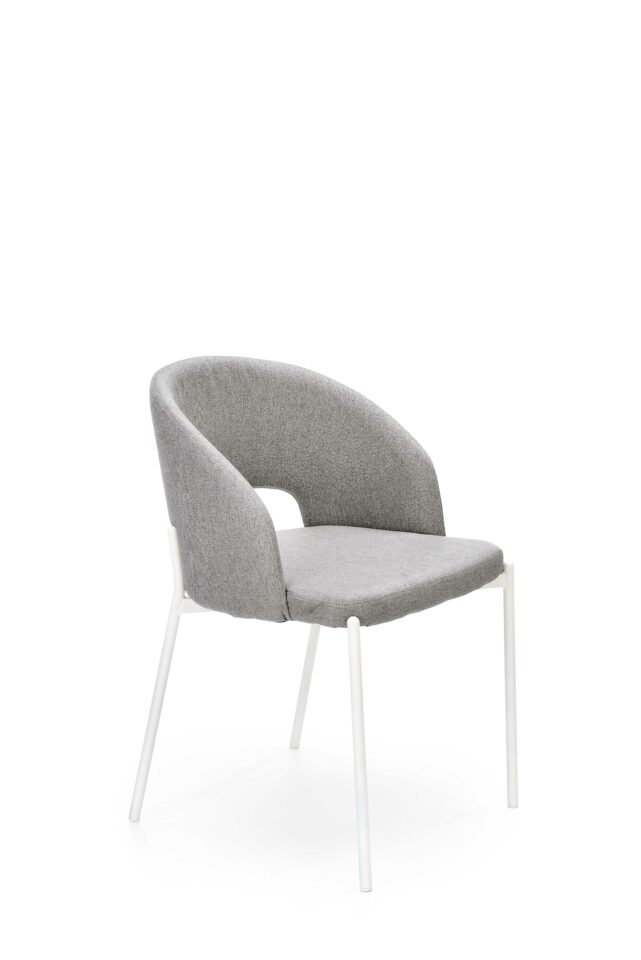 Metalna blagovaonska stolica K486 - Siva