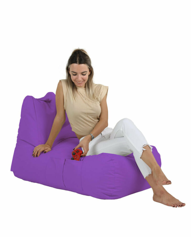 Trendy Comfort Bed Pouf - vijolična