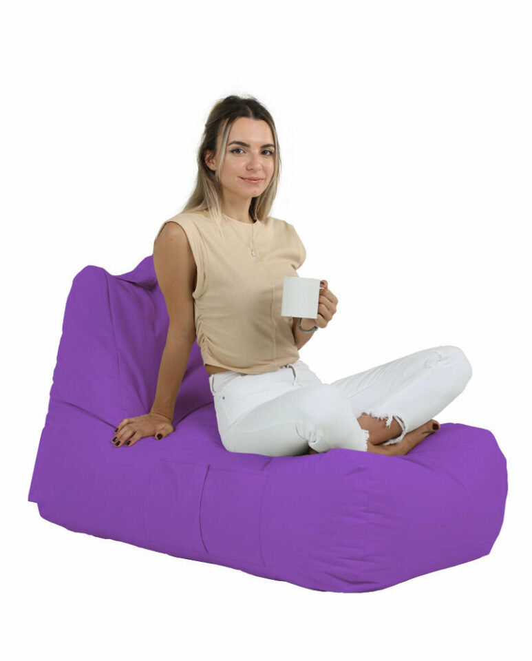 Trendy Comfort Bed Pouf - vijolična