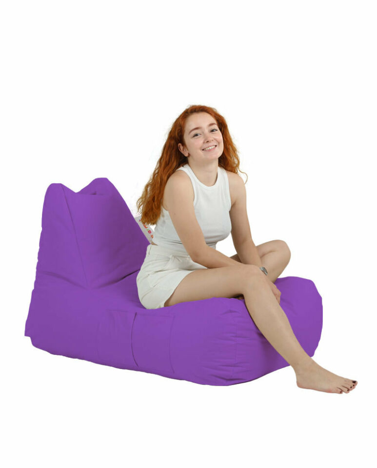 Trendy Comfort Bed Pouf - vijolična