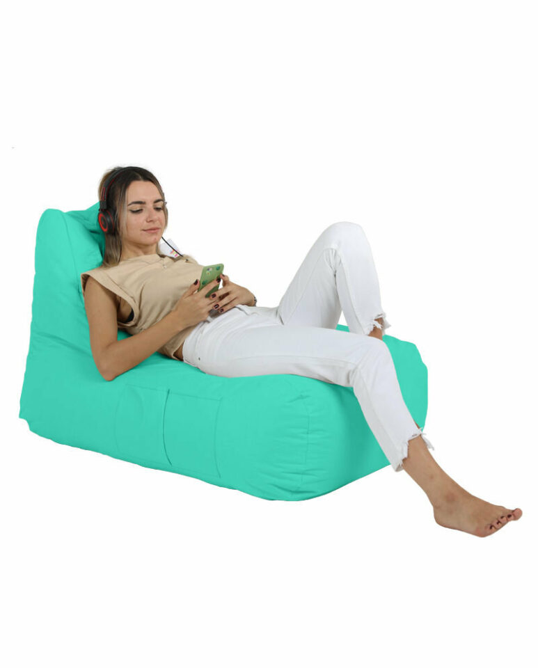 Trendy Comfort Bed Pouf - Turkizna