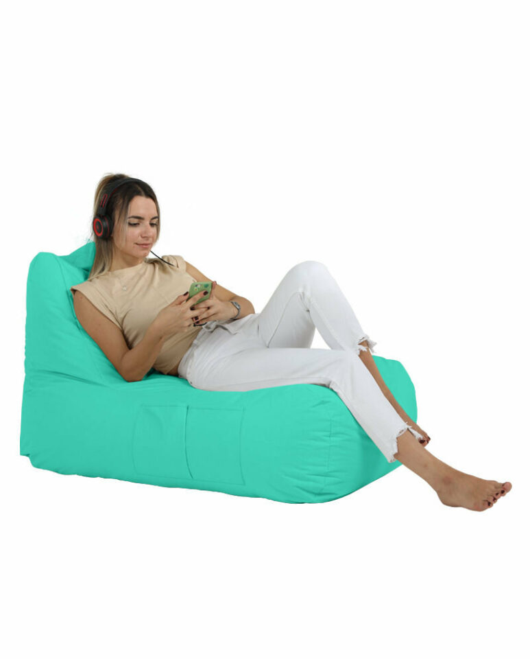 Trendy Comfort Bed Pouf - Turkizna