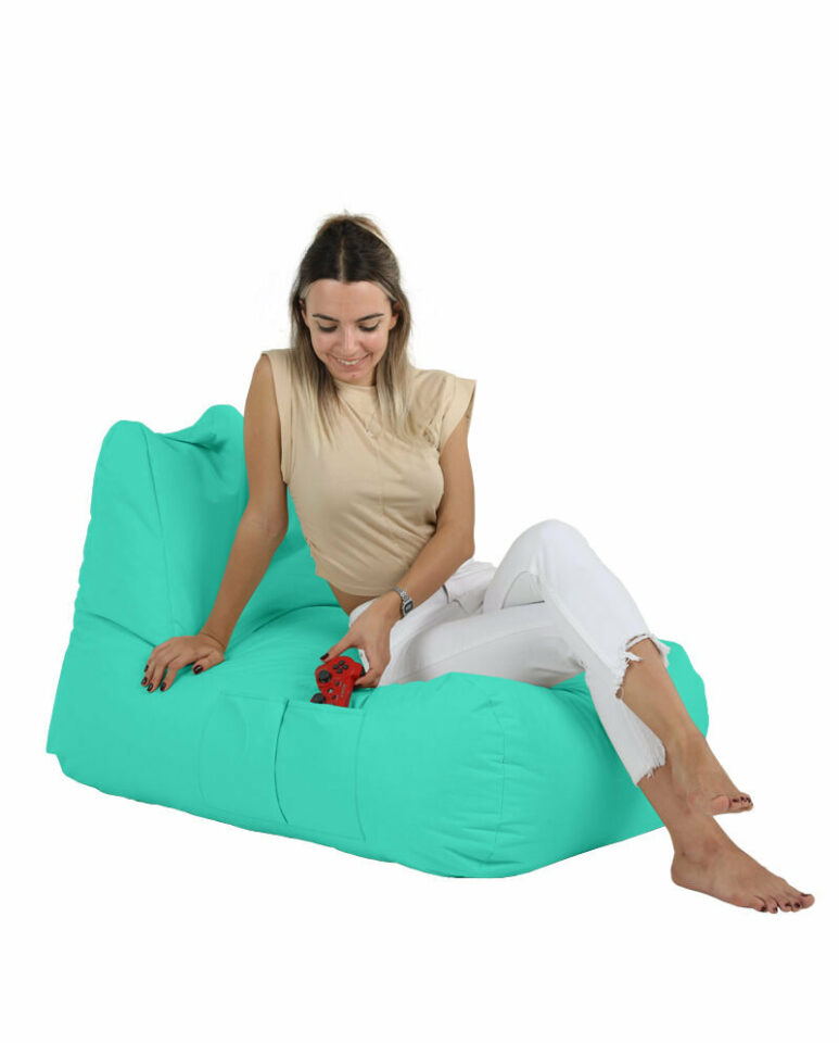 Trendy Comfort Bed Pouf - Turkizna