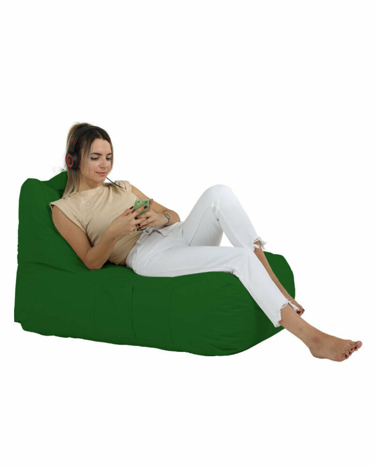 Trendy Comfort Bed Pouf - Zelena