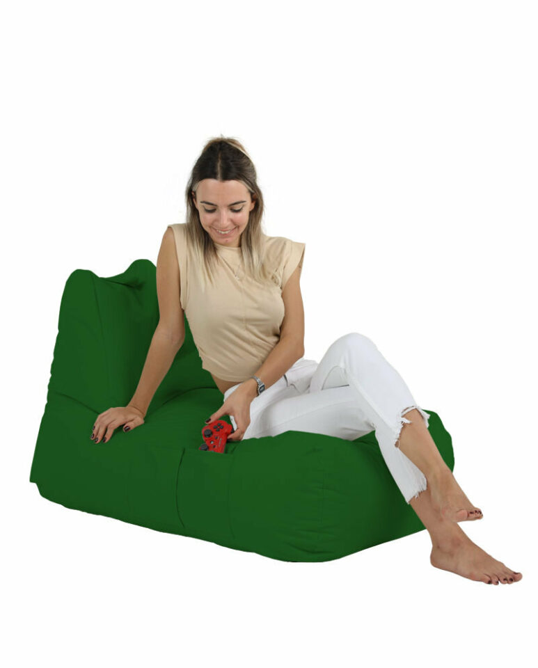 Trendy Comfort Bed Pouf - Zelena