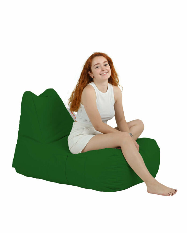 Trendy Comfort Bed Pouf - Zelena