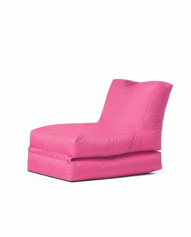 Tabure Siesta Sofa Bed Pouf - Roza