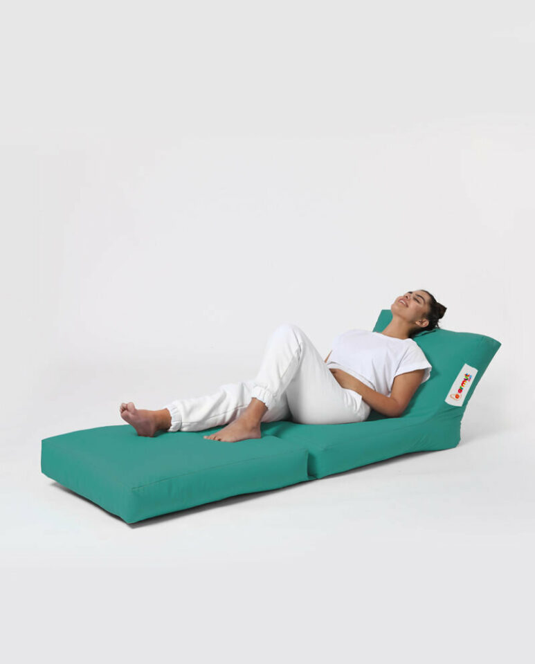 Tabure Siesta Sofa Bed Pouf - Turkizna