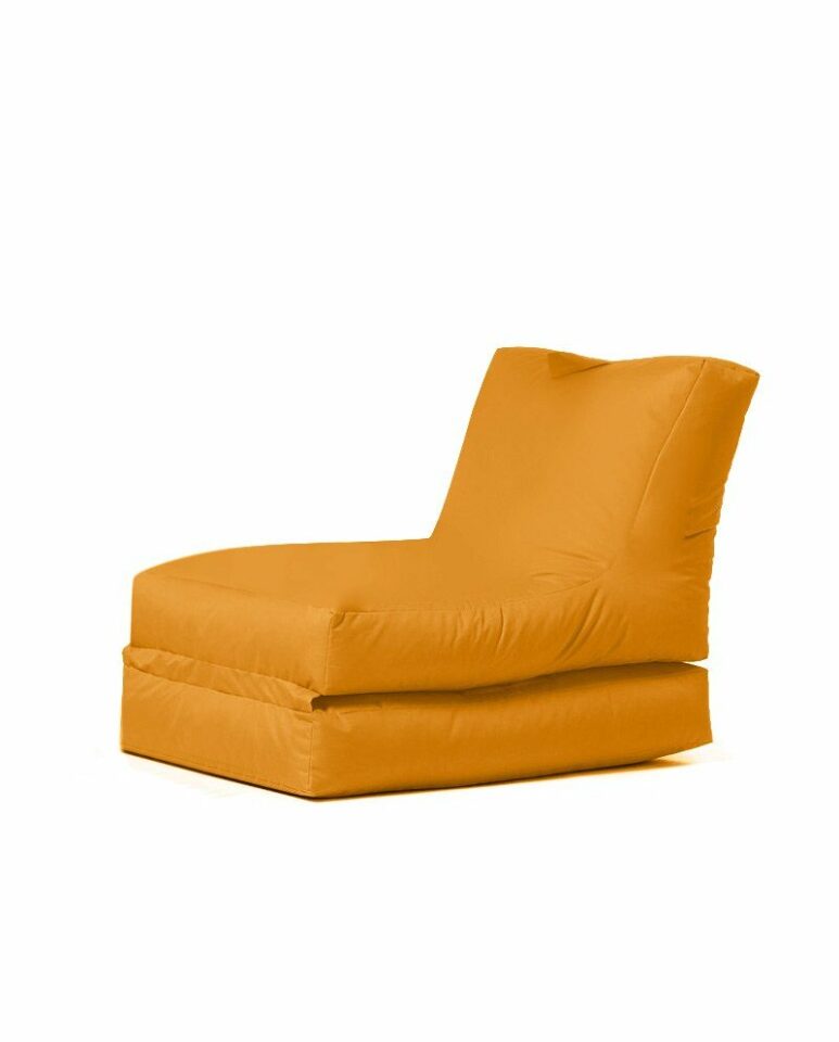 Tabure Siesta Sofa Bed Pouf - Oranžna