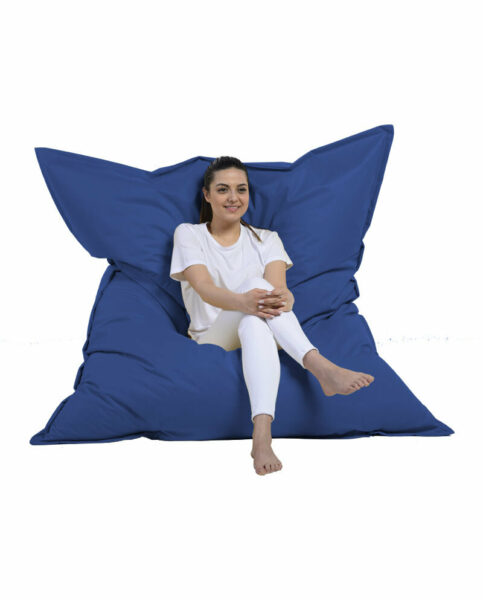 Tabure Giant Cushion 140x180 - Modra