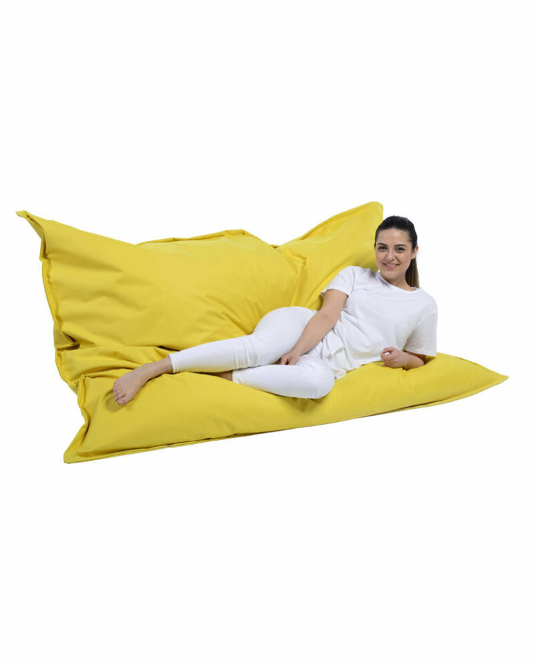 Tabure Giant Cushion 140x180 - Rumena