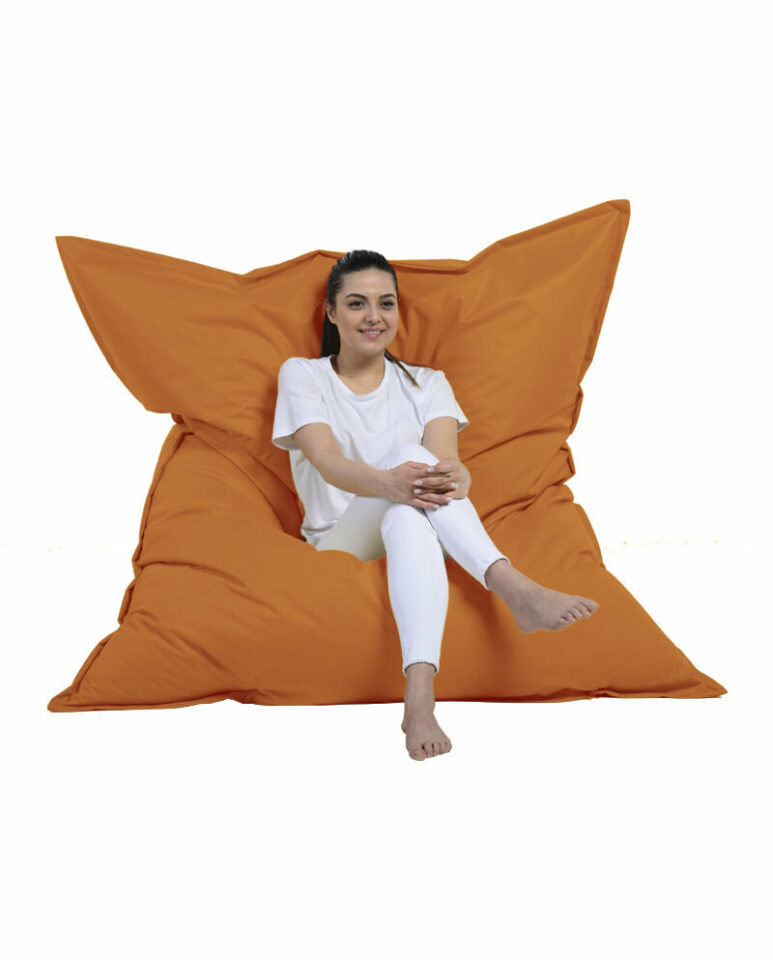 Tabure Giant Cushion 140x180 - Oranžna