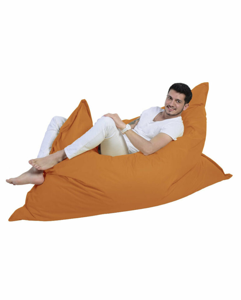 Tabure Giant Cushion 140x180 - Oranžna