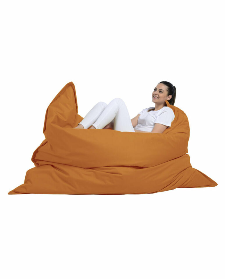 Tabure Giant Cushion 140x180 - Oranžna