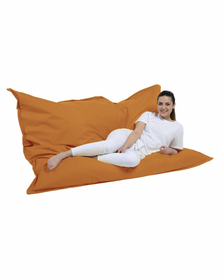 Tabure Giant Cushion 140x180 - Oranžna