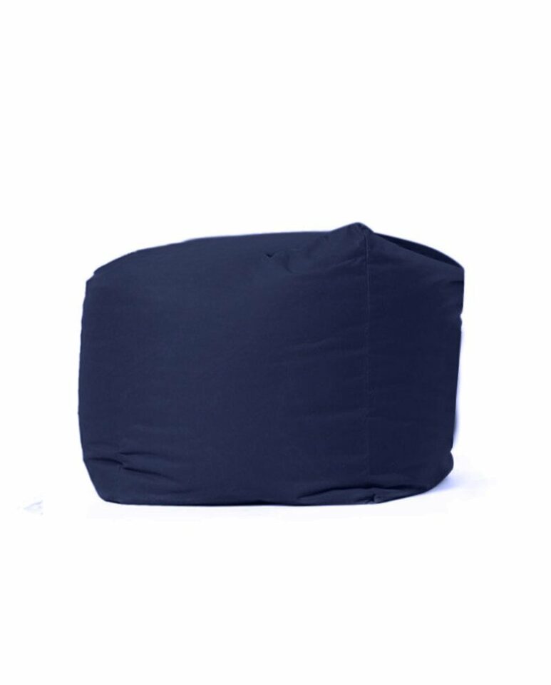 Square Pouf - Temno modra