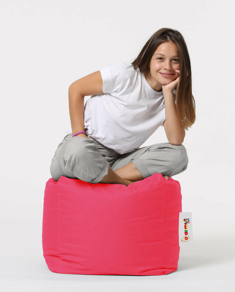 Square Pouf - Roza