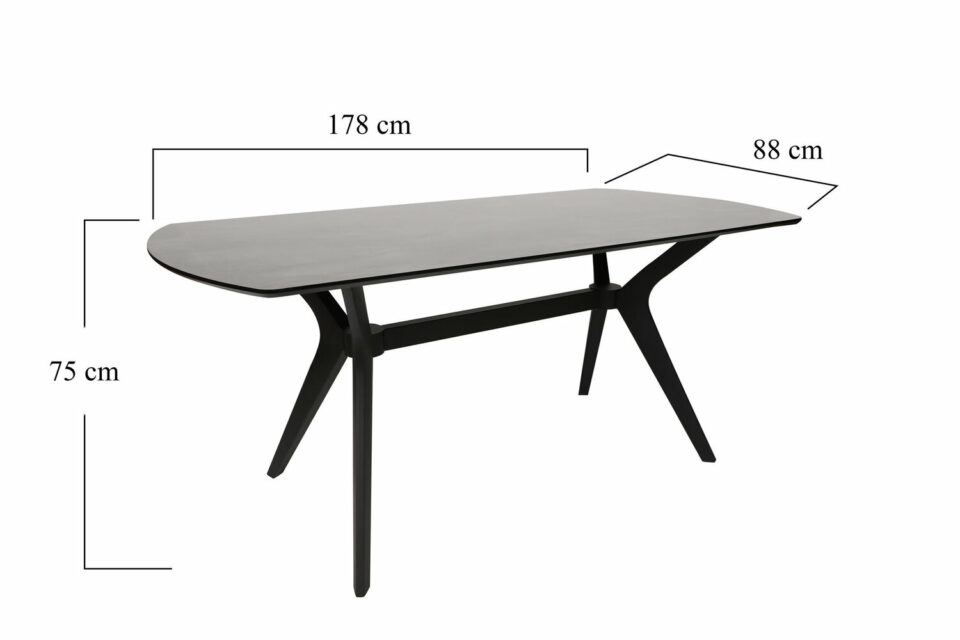 Jedilniška miza Ares 1041