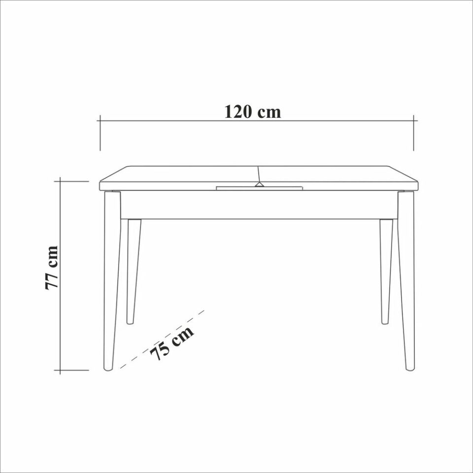 Blagovaonski set OLİVER AÇL.KARİNA-Crna V2