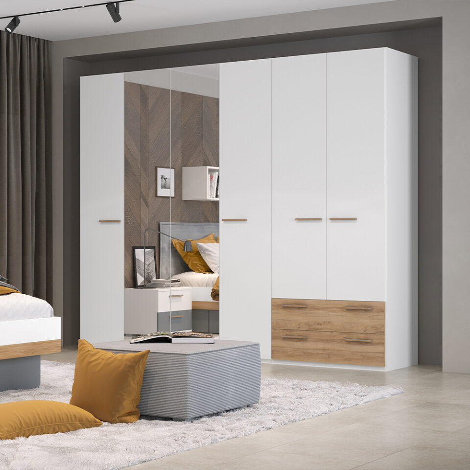 Dvodelna dodatna garderobna omara All Room Concept DP22/AR, več barv