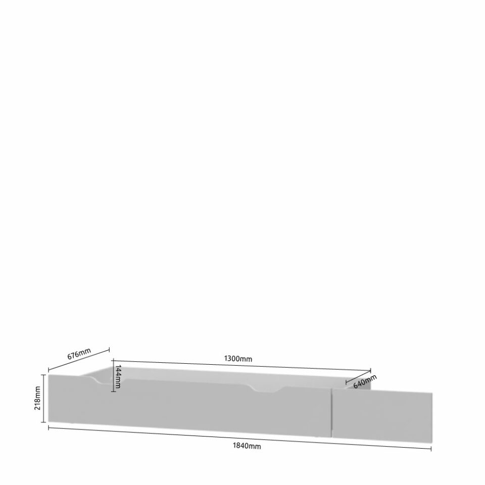 Predal za pod posteljo All room Concept FK70/AR