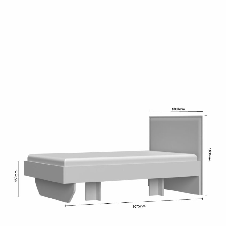 Postelja All Room Concept KR90-AR