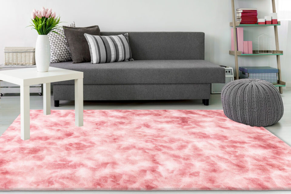 Preproga kosmatinec Bolero BOL 500 pink, več dimenzij - 80 x 150 cm