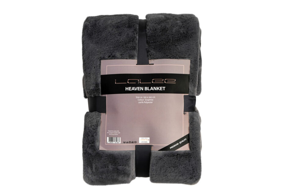 PREPROGA Heaven Blanket HEB 800 graphite, več dimenzij