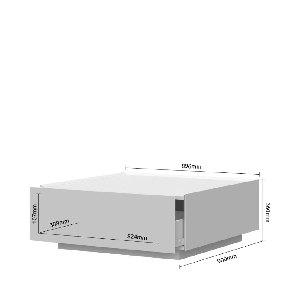 Klubska mizica SKY45, KLS-2F/S45