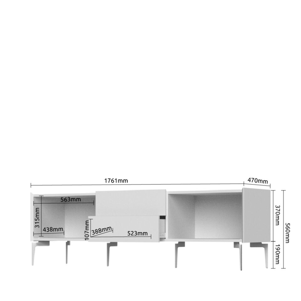 Tv Komoda SKY 45, TV176N-2K2F/S45