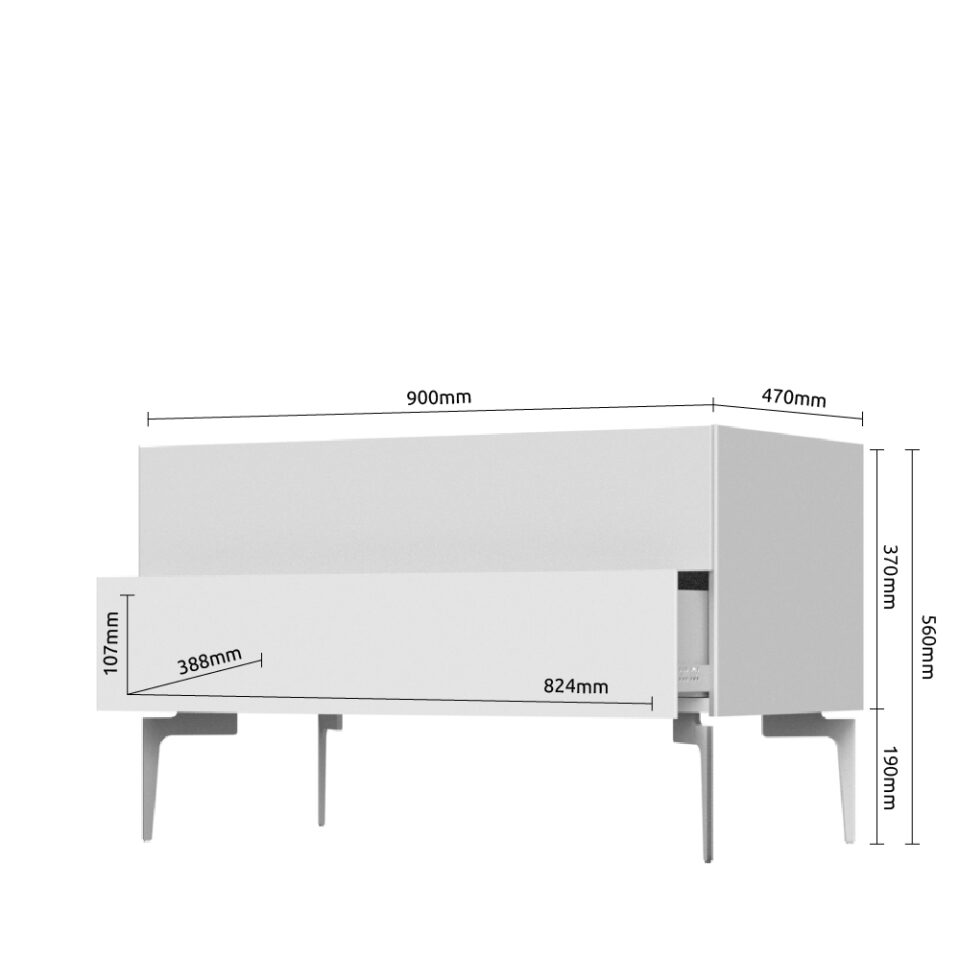 Tv Komoda SKY 45, TV90N-2F/S45