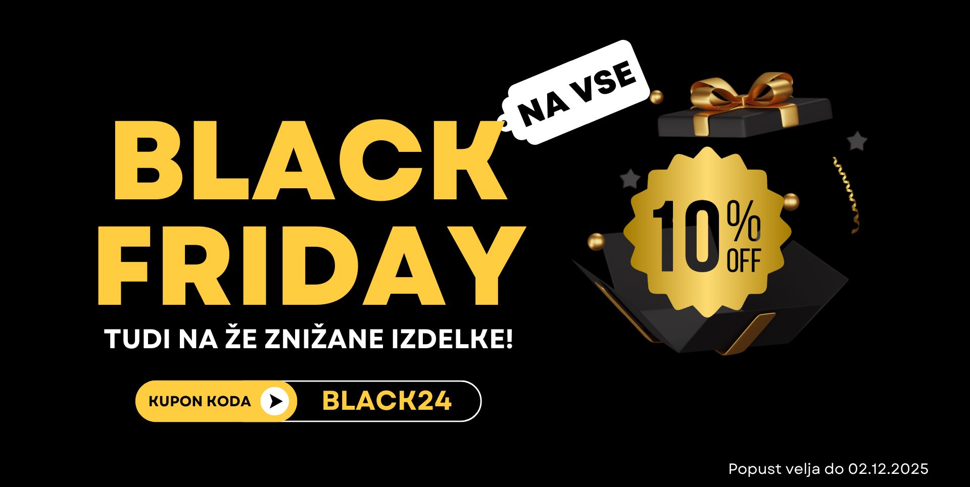 opremisidom promocija black friday desktop SLO