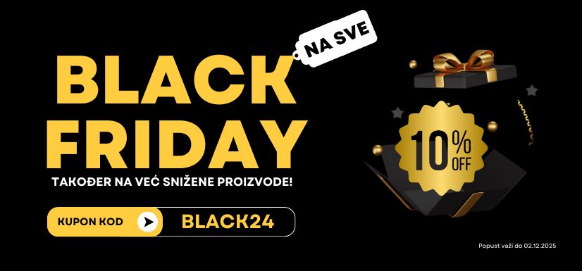 opremisidom promocija black friday desktop izdelek banner HR